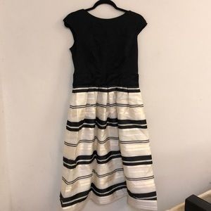 Formal striped dress
